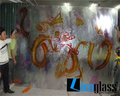 MẪU TRANH KÍNH RỒNG TKR01
