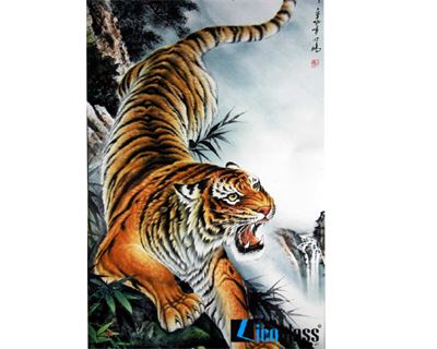 TRANH KÍNH HỔ LCG02