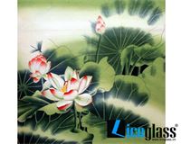 TRANH KÍNH HOA SEN LCG42