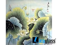 TRANH KÍNH HOA SEN LCG38
