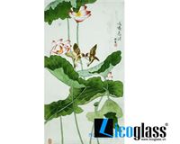 TRANH KÍNH HOA SEN LCG17