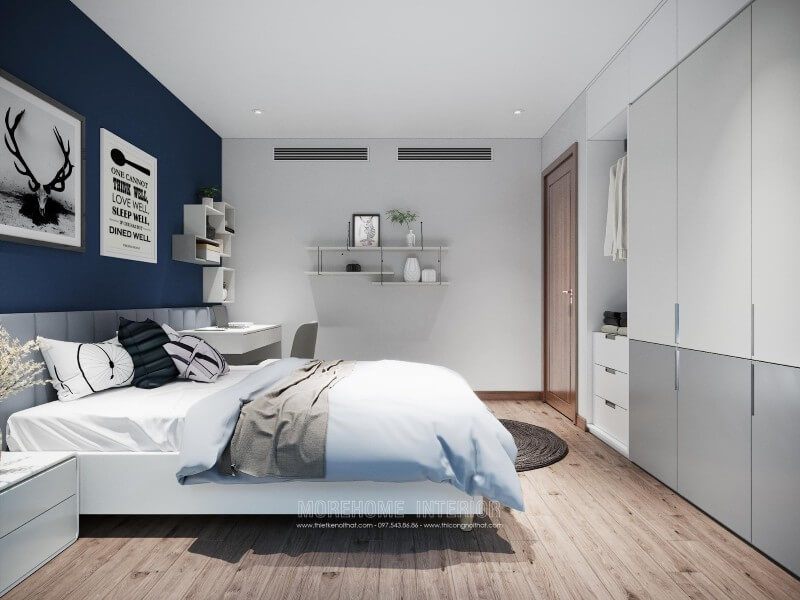 Thiết kế nội thất phòng ngủ đẹp gỗ An Cường giá rẻ tại Hà Nội